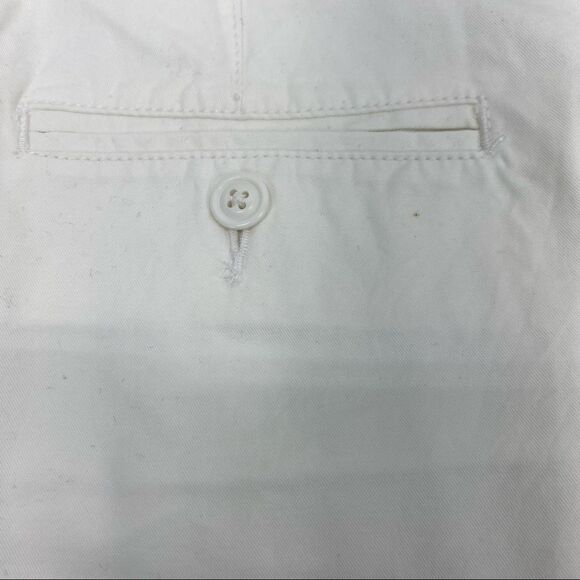 Gap Hadley White Twill Shorts size 16 - Picture 4 of 5